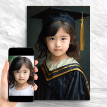 Graduation Photos For Little Girl