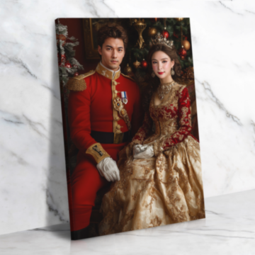 Royal Christmas Couple